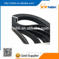 custom-made good quality fabric reinforce rubber belt